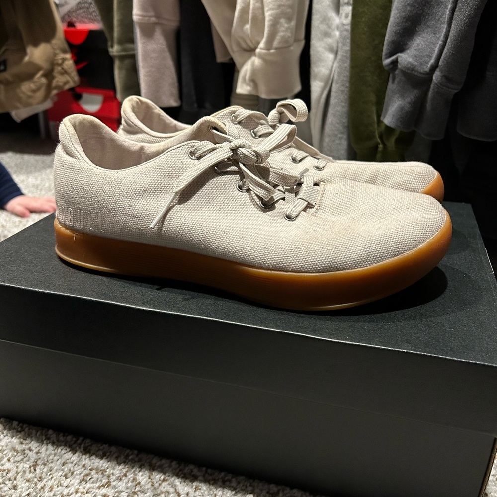 NoBull Women’s Gum Canvas Trainer - Picture 3 of 11